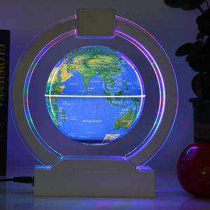 Globe flottant #1 de conception de brevet de best seller, carte du monde changeante de lévitation de lumière LED pour Amazone - Product Image 6