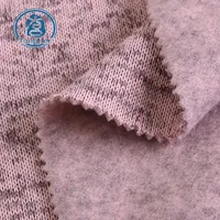 Lining Sofa Trousers hacci knit fabric brushed sweater fleece fabric knitted dress garment home textile cationic polyester fabric