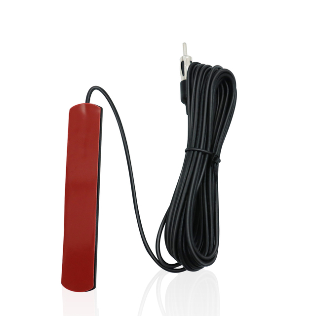 Antbest Auto Car Radio DAB Multiband FM Patch Antenna 88-108MHz Car RV-Signal Enhance Aerial Terminals Adhesive Installation
