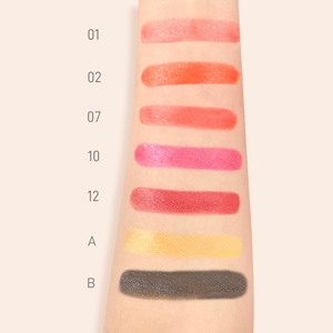 ลิปสติกเนื้อแมทสีมุกแวววาวสะท้อนแสงได้หลากหลาย7สี - Product Image 4