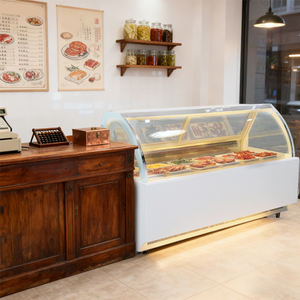 Refrigerador <span class=keywords><strong>de</strong></span> Exhibición para Delicatesen, Moderno, <span class=keywords><strong>de</strong></span> Alta Calidad, para Tiendas Minoristas, Almacenamiento en Frío, para Hoteles, Bufés y Tiendas <span class=keywords><strong>de</strong></span> Conveniencia - Product Image 1