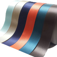 Sangle en nylon pour sac, ceinture de sécurité, noire, de haute qualité, sangle élastique unie, vente en gros, sangle en nylon personnalisée
