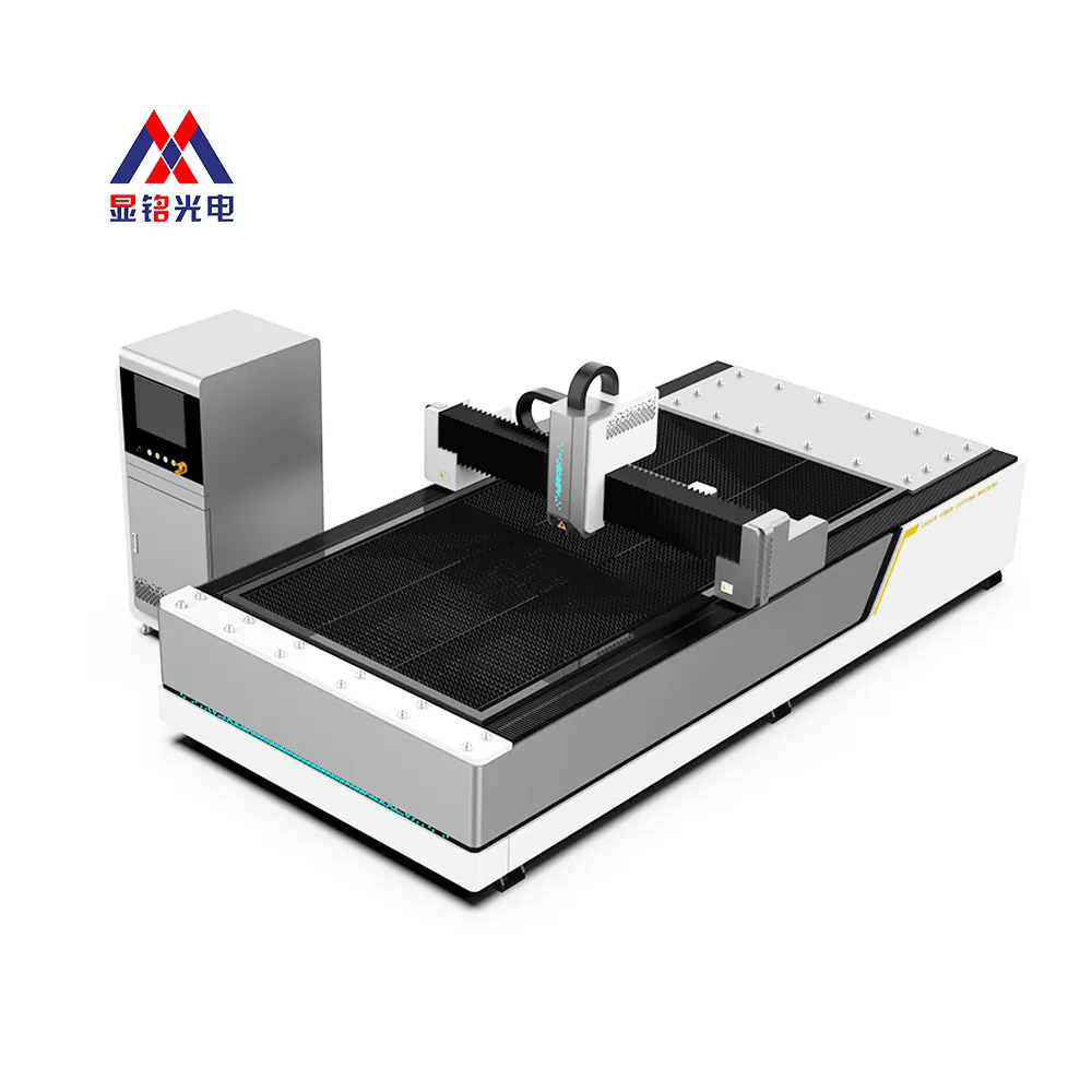 Xm Chất lượng cao sợi 1530 máy cắt laser raycus 1kw 1.5KW 3000 Wát Laser Cutter ống Ống máy cắt