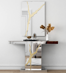 Gương Treo Tường Hình Chữ Nhật Venice Cực Lớn Gương Treo Tường Có Khung Trang Điểm Đính Cườm - Product Image 6