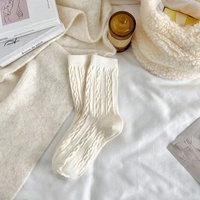 Chaussettes d'équipage en laine mérinos sans couture pour l'hiver bas épais et chauds pour le ski neige Trekking randonnée en plein air chaussettes thermiques