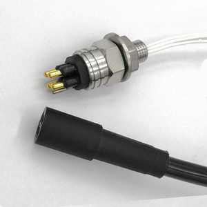 Connecteur de câble électrique sous-marin étanche IP69K, enfichable, MCIL4M MCBH4F, 4 broches, pour applications humides sous-marines, avec broches en cuivre, pour robot ROV - Product Image 1