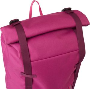 Échantillon gratuit Sac à dos de voyage décontracté unisexe personnalisé en polyester souple imperméable à enroulement Sac à dos de loisirs - Product Image 6