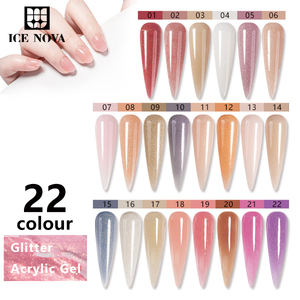 ICE NOVA - Gel Profesional para <span class=keywords><strong>Uñas</strong></span> <span class=keywords><strong>Acrílicas</strong></span>, Extensión de <span class=keywords><strong>Uñas</strong></span>, 30G, Sin Hema, <span class=keywords><strong>Colores</strong></span> Brillantes - Product Image 4