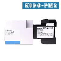 Relay Pemantau Fasa 3 Seri K8DS K8DS-PH1 PM2 PA2 PU1 PZ1 Perlindungan Urutan Kehilangan Fasa DIN Rail Terminal Penjepit 1A Aluminium