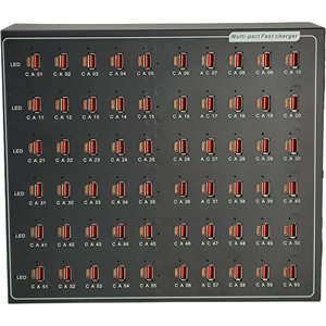 <span class=keywords><strong>Chargeur</strong></span> rapide multi-ports 120 60 * Type C et 60 * USB Chargement simultané Protocole PD et QC3.0 Plate-forme <span class=keywords><strong>de</strong></span> charge deux en un - Product Image 6