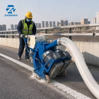 Máquina Eléctrica Autopropulsada para la Eliminación de Marcas Viales y la Preparación de Superficies de Pavimento de Asfalto y Concreto sin Polvo
