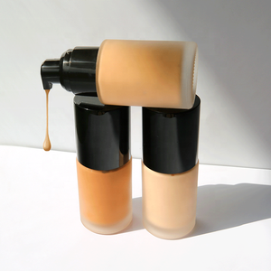 Venta al por mayor de <span class=keywords><strong>crema</strong></span> de maquillaje de alta calidad de larga duración de etiqueta privada de cobertura completa base líquida de maquillaje resistente al agua y mate - Product Image 4