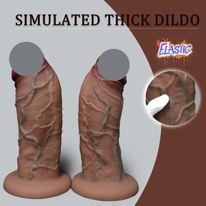 Weibliche Masturbation Große Dicke Dildos Analsex-Spielzeug für Frauen Realistisches Weiches Flüssiges Silikon Wasserdichtes Riesiges XXL Sex-Spielzeug für Männer - Product Image 4