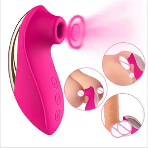 Best Hot Sale Wasserdicht 10 Frequenzen Mini Flirten Damen Sexspielzeug Adult Nippel Klitoris Vibrator saugen für Frauen