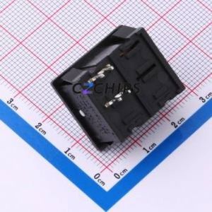 SS24-WBNNC-P20-R(W1) Rocker Switch Through hole Component (THT),24x21mm Switch - Product Image 2