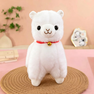 ตุ๊กตาแกะอัลปาก้าการ์ตูนน่ารักขนาดเล็ก บรรจุใยฝ้าย PP คุณภาพสูง ของเล่นตุ๊กตาขนนุ่มแบบสั่งทำพิเศษ บรรจุในถุง OPP ขายส่ง - Product Image 5