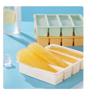 Bac à glaçons en silicone à quatre compartiments pour refroidir rapidement la bière et le whisky (vente en gros) - Product Image 3