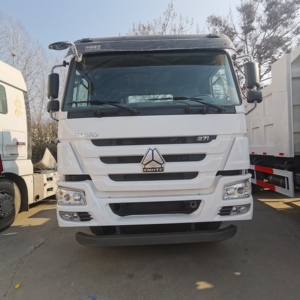 Tracteur routier Sinotruk HOWO 6X4, tête de tracteur lourd, nouveau camion diesel avec caméra arrière, 371HP 400HP, <span class=keywords><strong>occasion</strong></span> à vendre - Product Image 2