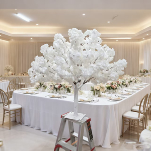 BL-AT01 Albero di <span class=keywords><strong>Ciliegio</strong></span> Artificiale Decorativo in Seta con Fiori di Sakura, Decorazione per Esterni con LED - Product Image 3