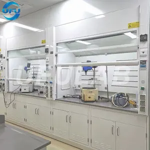 UFU LAB Furniture Supplier All Steel Fume Hood Cupboard Price With Windows For Chemistry School China Factory Manufactures