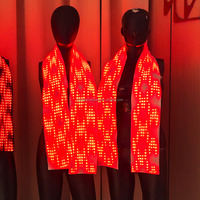 Écharpe LED Matrix RGB programmable, lumineuse, pour spectacle de scène, carnaval, rave party, performance, accessoire de costume