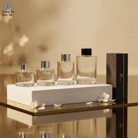 Bouteille en verre cylindrique vide pour aromathérapie sans flamme, bouteille d'aromathérapie extensible, ornement de bouteille d'aromathérapie domestique