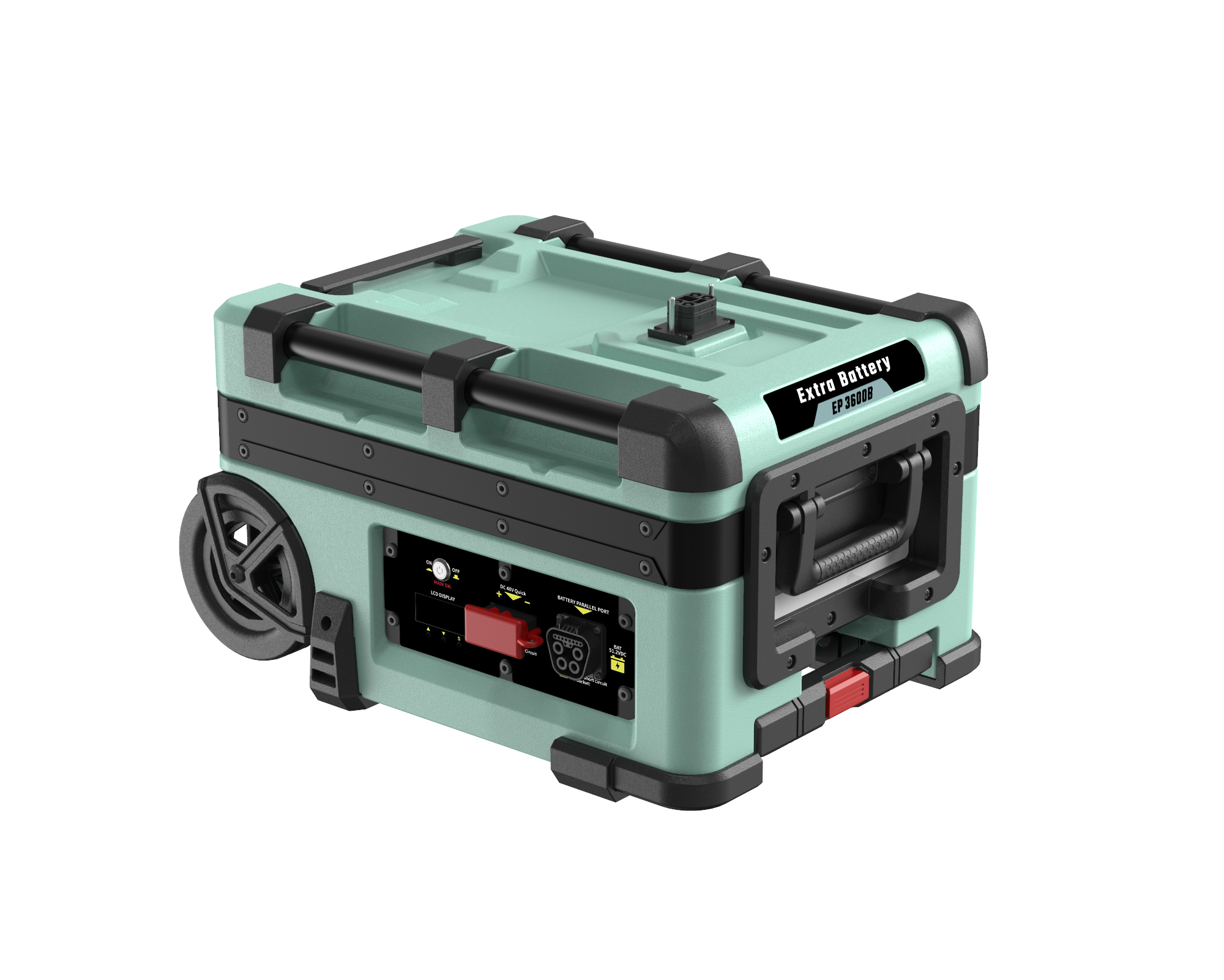 แบตเตอรี่ EP3600B: 67Ah, 51.2V, 3430Wh;
