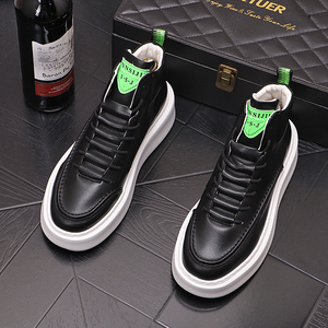 Zapatos Deportivos de Moda para Hombre, con Suela Gruesa, Cómodos, Antideslizantes, con Cordones, para Actividades al Aire Libre - Product Image 6
