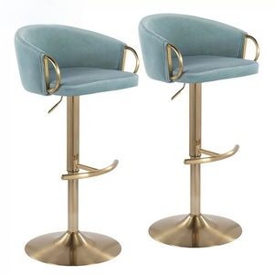 Tabourets de <span class=keywords><strong>bar</strong></span> meubles de luxe Restaurant cuisine nordique <span class=keywords><strong>pas</strong></span> <span class=keywords><strong>cher</strong></span> chaise haute comptoir tabourets de <span class=keywords><strong>bar</strong></span> en métal modernes avec dossier - Product Image 5