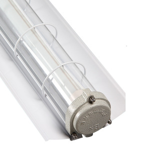 โคมไฟ LED อลูมิเนียมกันระเบิดสำหรับคลังสินค้า ขนาด 1.2 ม. หลอด G13 แบบแก้ว IP65 พร้อมแบตเตอรี่สำรองฉุกเฉิน รับประกัน 10 ปี - Product Image 4