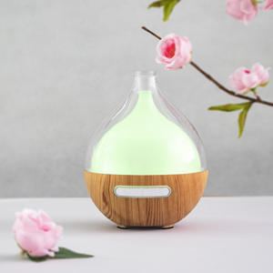 Difusor de Aroma con Aspecto de Madera YX-312, Humidificador USB de 0.5L, Difusor de Aceites Esenciales para el Hogar con Luz y Temporizador - Product Image 3