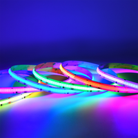 Kit d'éclairage d'ambiance LED flexible haut de gamme pour intérieur de voiture, à basse tension, découpable, pour la décoration du tableau de bord et des pieds des passagers