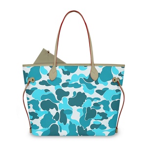 Bolso de Hombro de Moda con Bolsa Adicional para Mujer, Personalizado, con Estampado de Camuflaje, Bolso Tote de Gran Capacidad, Impresión Bajo Demanda, <span class=keywords><strong>1</strong></span> MOQ - Product Image 4