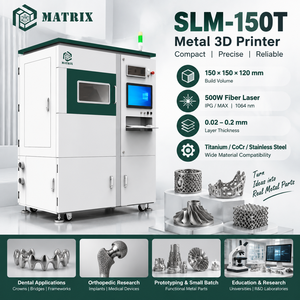 Compact Industrial SLM Metal 3D Printer 150×150×150mm for Research Prototype Manufacturing - Product Image 1