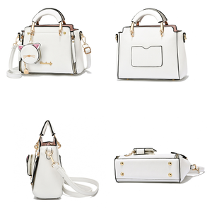 Sac à main pour femme en cuir PU de couleur unie, sac à bandoulière, sac à main tendance - Product Image 3