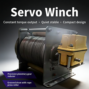 כננת סרוו קומפקטית פלט מומנט קבוע הנחת חבל מסודרת כננת תעשייתית שקטה - Product Image 2