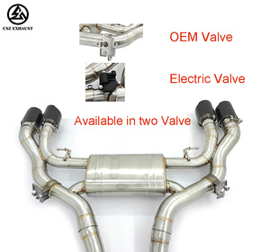 CSZ Schnelle Lieferung X3M Cat-Back-Auspuffanlage für BMW X3M Competition F97 X4M F98 Valvetronic Auspuffsystem aus Edelstahl 304 mit Fernbedienung - Product Image 3