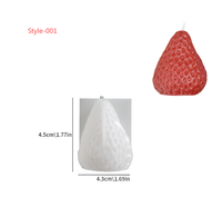 Moule à gâteau en silicone de qualité alimentaire, écologique, réutilisable, résistant à la chaleur, compatible micro-ondes, parfum fraise