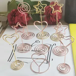 Wire Memo Clip Card Holder Clip Photo Holder Stand Clips