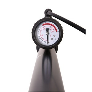 <span class=keywords><strong>Pompa</strong></span> da Bicicletta SAHOO in Lega di Alluminio con Manometro 90PSI, Leggera e Resistente, Nera, Certificata BSCI, Modello 321282-A - Product Image 3