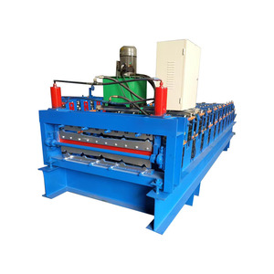 Tự động kim loại tráng men ngói sản xuất máy móc, tôn tấm mái cán tạo thành máy - Product Image 2