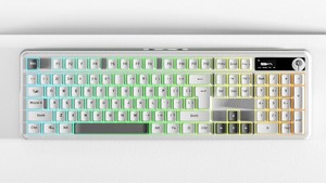 Oem ODM không dây 104-Key chơi game cơ khí USB Type-C máy tính xách tay/Máy tính để bàn Tương thích bán buôn Tiếng Anh nhựa LED Backlit sử dụng - Product Image 4
