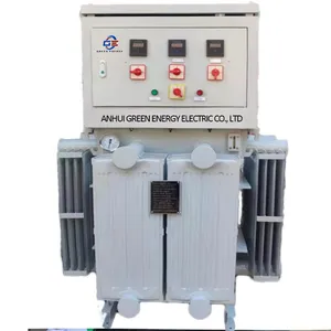 Top Oil Cooled Induction Voltage Stabilizer 500KVA 3 Phase Automatic Voltage Regulator for sale