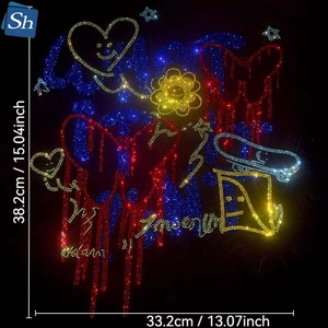 ลายปักคริสตัลรูปผีเสื้อสีสันสดใสขนาดใหญ่ ประดับด้วยคริสตัลสีรุ้ง สำหรับตกแต่งเสื้อแจ็คเก็ตยีนส์ DIY ขายส่ง - Product Image 2