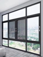Fenêtres de toit, fenêtres coulissantes, maison passive, aluminium, métal et portes, impact pour les maisons, toit vertical, vitrage français