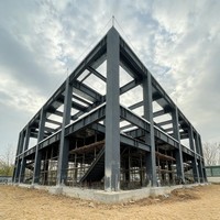 Edificio Prefabricado con Estructura de Acero Ligero Galvanizado, Instalación Rápida, Instalación Comercial e Industrial