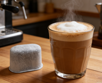Cartouche de filtre à eau en charbon actif de remplacement en gros, compatible avec les machines à café