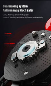 Paranco a Catena Manuale <span class=keywords><strong>Professionale</strong></span> di Alta Qualità 2t 3m per Officine Industriali, Cantieri Edili e Uso Domestico - Product Image 6