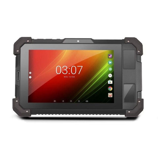 7 Inch Android Industrial Rugged Tablet PC NFC 4G LTE 800 Nits Sunlight Readable IP67 RFID Barcode Scanner PDA Handheld Stock