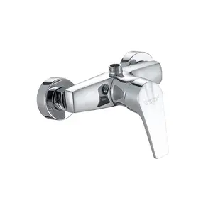 brass shower faucet set plumbing/ bathtub mixer with diverter